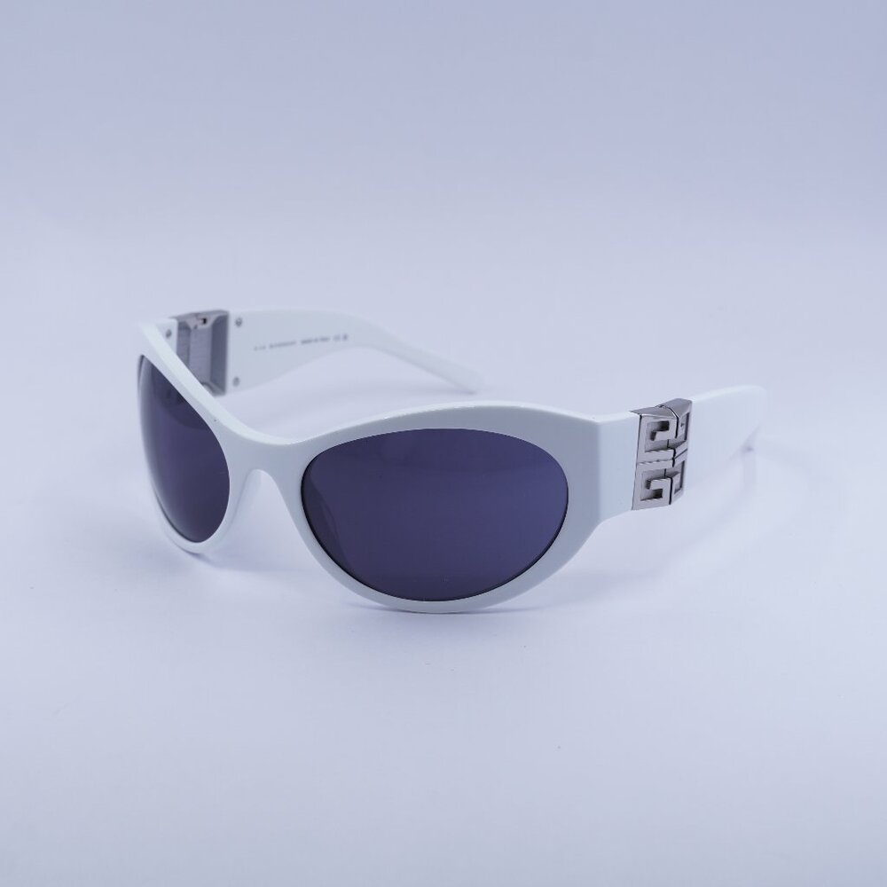  New Givenchy GV40073I 21A Sunglasses - White Frame, Grey Lenses